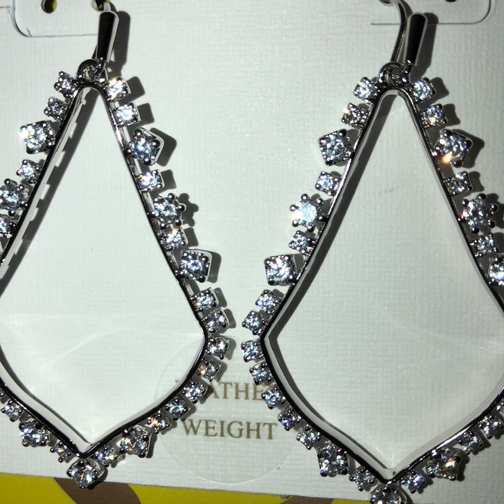 Crystal Drop earrings